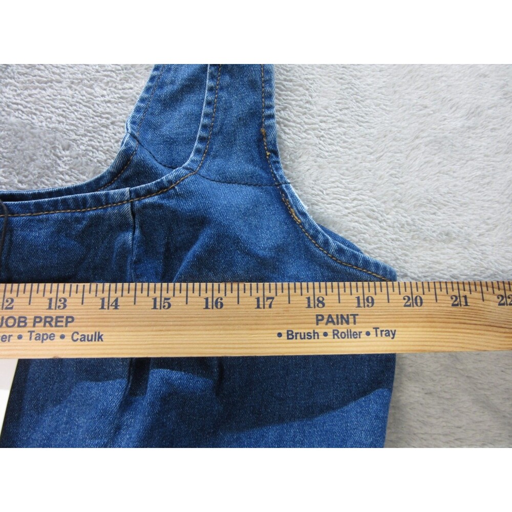 Cider Mini Dress Womens Size. 2XL Blue Denim Sleeveless w/ Back Zipper - Picture 4 of 12